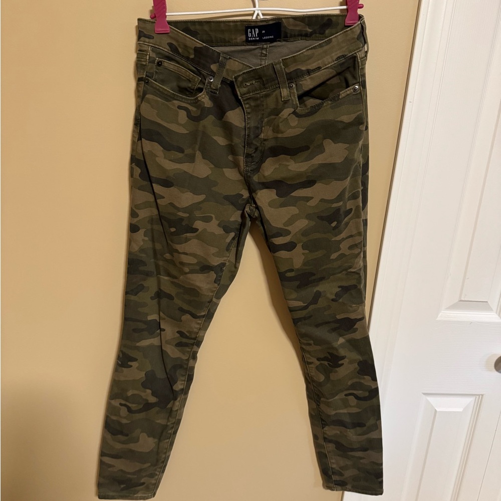 GAP Women's Camouflage Skinny Jeans